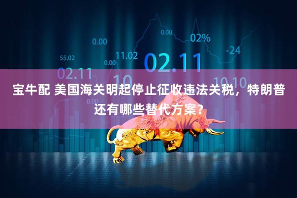 宝牛配 美国海关明起停止征收违法关税，特朗普还有哪些替代方案？