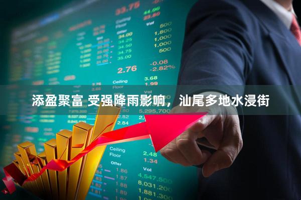 添盈聚富 受强降雨影响，汕尾多地水浸街